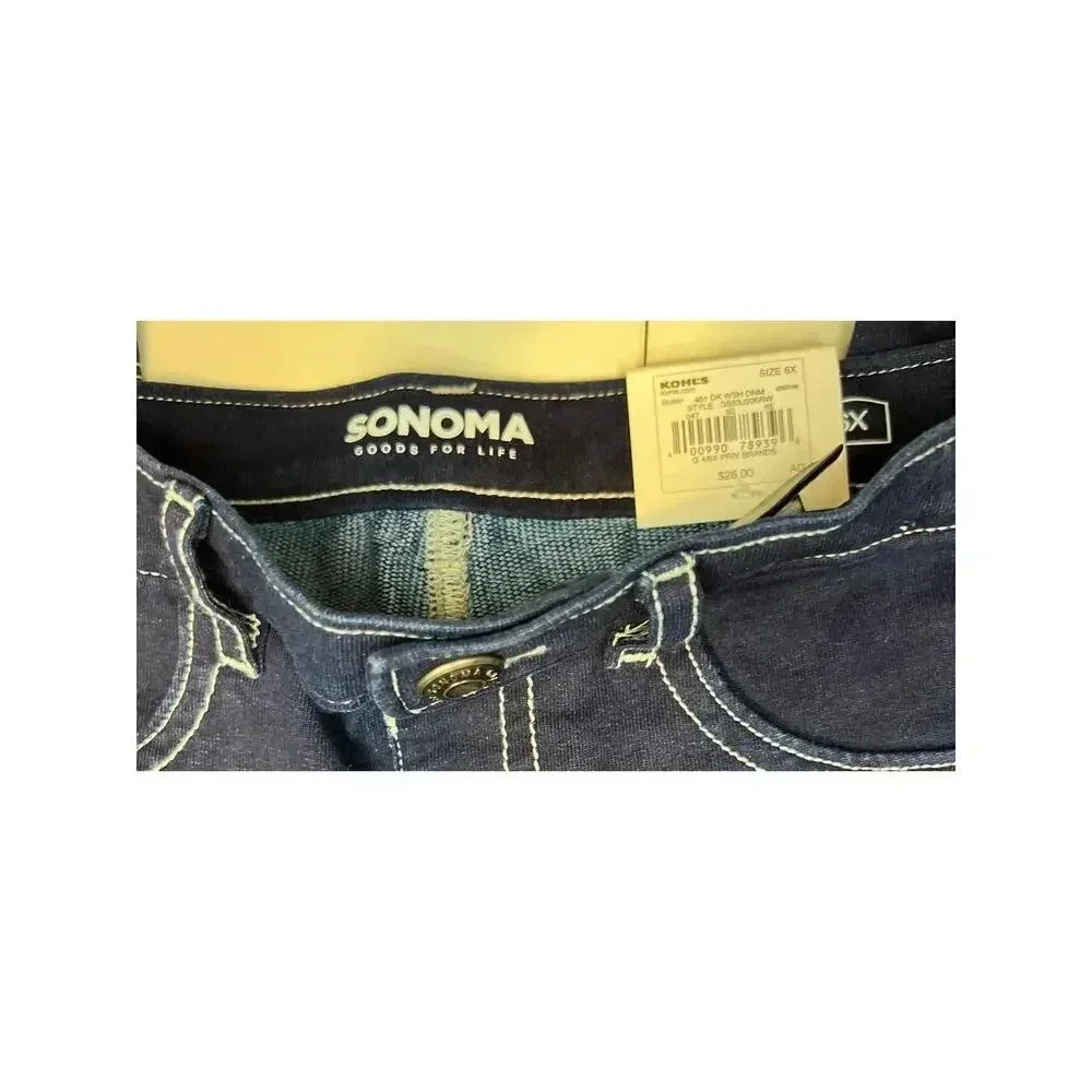 NWT Sonoma Jeggings - Girls 6X - Picture 3 of 4